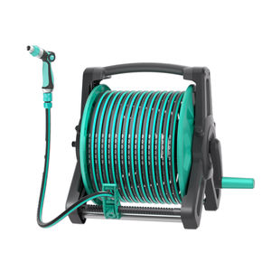 High Quality 1/2 30m <strong>40m</strong> 50m Garden Watering <strong>Hose</strong> Reel Garden Hand Held <strong>Hose</strong> Reel With Cart Spray Gun and Folding Water <strong>Pipe</strong> - Product Image 6