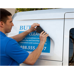 Panneaux magnétiques personnalisés pour voitures et fourgonnettes, autocollants en vinyle imprimés, autocollants magnétiques pour voiture - Product Image 1