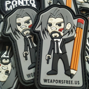 Individueller John Wick Baba Yaga PVC Taktischer Aufnäher mit Klettverschluss - Product Image 5