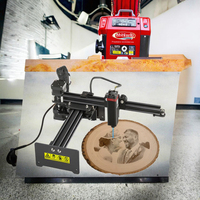 Machine de marquage laser à diode NEJE 3 N30820 20W refroidie par air CNC pour bois, cuir, papier, prise en charge DXF, portable, de table