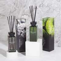 Diffuseur de parfum d'ambiance à bâtonnets en rotin, marque privée, désodorisant d'ambiance