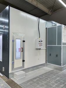 Cabina de Pintura con Certificación CE Tricar con Plataforma Elevadora Neumática, Cabina de Pintura con Buen Efecto de Conservación del Calor - Product Image 5