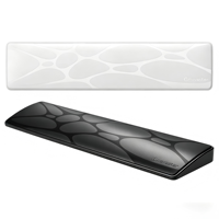 Repose-poignets ergonomique GravaStar 75 % en mousse à mémoire de forme, support en alliage de zinc, design méca, tapis de bureau antidérapant pour le gaming et le bureau