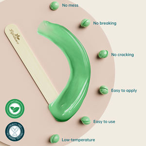 Perlas de Cera Depilatoria Profesional sin Tiras, con Aroma a Aloe y Diseño Libre de Antraceno, Cera Depilatoria Indolora - Product Image 2