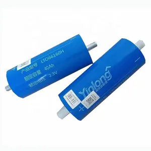 Special Promotion Yinlong 66160 LTO Battery 2.3V 30aAh 35Ah 40Ah 45Ah Grade A Cylindrical Lithium Titanate Batteries Cell