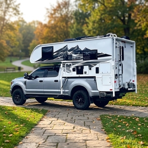 Camper en aluminium à installer sur le plateau d'un camion tout-terrain - Product Image 1