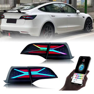 DK lampu belakang LED Upgrade gerakan, lampu ekor Led untuk Tesla Model 3 Model Y 2018-2023 LED, modifikasi dinamis - Product Image 1