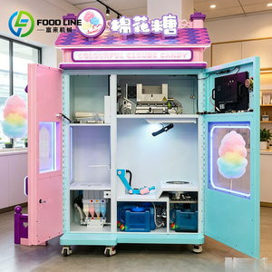 Schermo Pubblicitario ad Alta Luminosità per Attirare <span class=keywords><strong>il</strong></span> Passeggero, Armadietto Distributore Automatico di Snack per Corridoi di Centri Commerciali, Macchina Distributrice di Zucchero Filato - Product Image 4