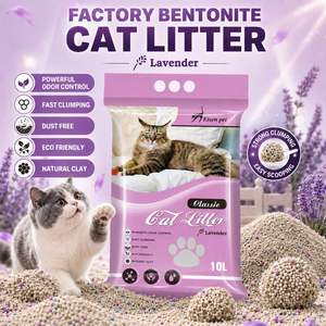 Sable pour chat de marque privée, litière agglomérante forte anti-odeur pour animalerie - Product Image 1