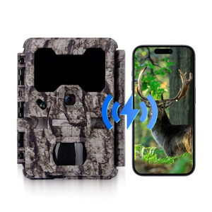 Caméra de <span class=keywords><strong>chasse</strong></span> WiFi OEM/ODM 30MP IP67 étanche à la pluie 0.6S caméra de <span class=keywords><strong>chasse</strong></span> à vitesse de réponse avec double connectivité - Product Image 1