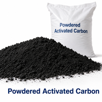 Poudre de charbon actif pour la purification pharmaceutique et alimentaire