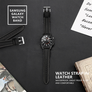 <span class=keywords><strong>Correas</strong></span> de cuero para Samsung Galaxy Watch 3 Smart Watch Band Pulsera para Samsung <span class=keywords><strong>Gear</strong></span> <span class=keywords><strong>S3</strong></span> Classic <span class=keywords><strong>Frontier</strong></span> Pulsera Cinturón Correa - Product Image 4
