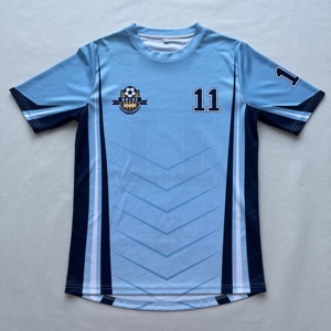 Droge Volwassenen Kinderen Voetbal Truien Sets 100% Polyester Team Training Voetbalkleding Voetbal Truien Set - Product Image 3