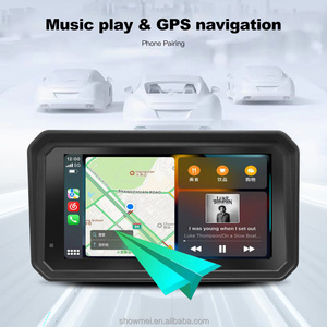 6 pouces caméras étanches moto sans fil Carplay Android Auto DVR enregistreur TMPS lecteur multimédia intelligent - Product Image 3