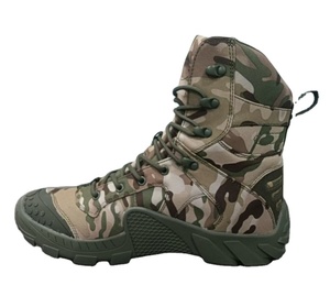 รองเท้าบูท DFA1206ลายพราง CP ตัดสูงรองเท้าบูทยุทธวิธีป่าพรางพรางป่า CP - Product Image 1