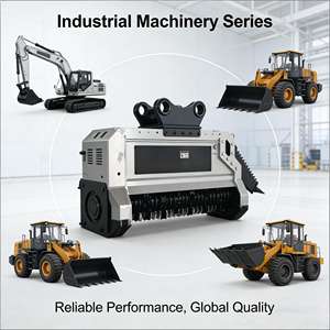 Débroussailleuse hydraulique LISEN pour excavatrice, homologuée CE, pour le défrichement professionnel des terres - Product Image 1