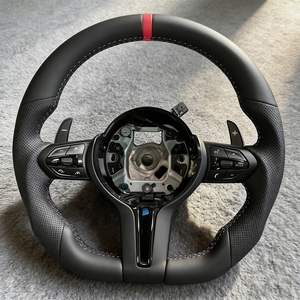 Volante in Pelle per <span class=keywords><strong>BMW</strong></span> Serie F <span class=keywords><strong>M</strong></span> Sport <span class=keywords><strong>F20</strong></span> F21 F22 F44 F30 340i F31 F34 335i F32 F33 F36 F10 535i 550i F11 F07 F06 F13 - Product Image 6