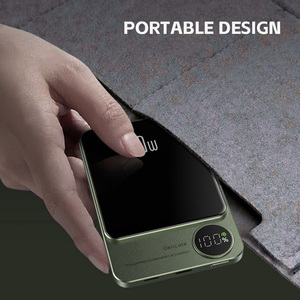 XTW centrale électrique portable chargeurs de batterie de téléphone portable type c câble magnétique sans fil <span class=keywords><strong>chargeur</strong></span> rapide batterie externe 5000mah - Product Image 3