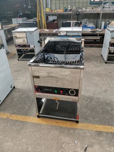 Poêle à frire profonde antiadhésive robuste en acier inoxydable, compacte et petite, avec couvercle, pour la restauration - Product Image 1