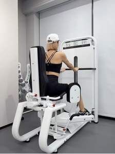 Прочное регулируемое стальное оборудование для фитнеса для тренажерного зала с двойным отводом, приводящий аппарат для ног и тренировки внутренней части бедра - Product Image 3