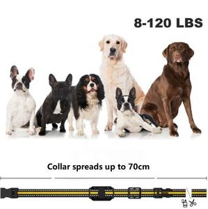 USMILEPET kerah pelatihan Anti gonggongan hewan peliharaan langsung dari pabrik dengan getaran dan sensitivitas bip ultrasonik yang dapat disesuaikan untuk anjing - Product Image 6