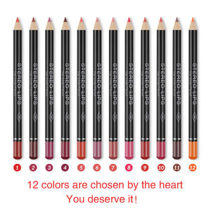 Ensemble de crayons à lèvres mats 12 couleurs, imperméable, longue durée, crayon contour des lèvres, kit de <span class=keywords><strong>maquillage</strong></span> cadeau pour femmes - Product Image 6