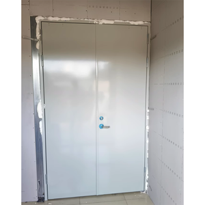 हॉट सेलिंग आधुनिक डिजाइन प्रमाणित फायरप्रूफ धातु सुदृढीकरण स्टील दरवाजा और घर सुरक्षा के लिए - Product Image 2