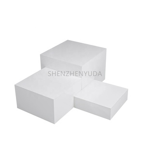 3 miếng <span class=keywords><strong>Cube</strong></span> Riser Quảng trường sản phẩm khuyến mãi tự chọn hiển thị thực phẩm Riser phục vụ đứng cho thực phẩm hiển thị - Product Image 2