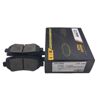 JR1592 OEM Set Kampas Rem Cakram Belakang Keramik untuk BYD Surui D1883 IATF 16949 Rendah Debu Grosir Langsung Pabrik 4pcs