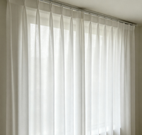 Rideaux en tissu de haute qualité, fonctionnement ultra silencieux, best-seller mondial, rideaux en tissu prêts à poser de qualité supérieure, lisses et silencieux