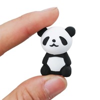 Ensemble de gommes 3D créatives, cadeau de papeterie, gommes fantaisie en TPR