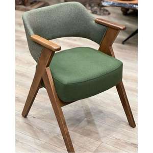 <b>Wood</b> <b>Dining</b> <b>Chair</b> Cane Tufted Modern Luxury Handmade Nordic Solid Restaurant Wholesale - Product Image 1