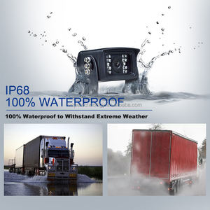 Caméra <span class=keywords><strong>de</strong></span> camion <span class=keywords><strong>de</strong></span> surveillance <span class=keywords><strong>de</strong></span> véhicule IP68 1080P avec 18 lumières LED boîtier en métal vue arrière pour bus garantie 1 an - Product Image 3
