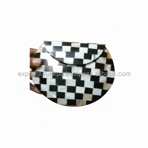 กระเป๋าคลัทช์โลหะสไตล์โบฮีเมียนออกแบบสำหรับผู้หญิงกระเป๋าแฮนด์เมดกระเป๋างานปาร์ตี้ตอนเย็นช้อปปิ้งโลหะขายส่ง - Product Image 1