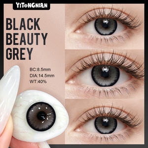 คอนแทคเลนส์สีธรรมชาติ YITONGNIAN รุ่น Angela สีน้ำตาลกาแฟ ขนาด 14.5 มม. แพ็คคู่ แบบใส่ 6 เดือน - Product Image 1