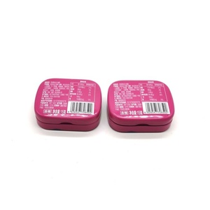 Boîte en fer blanc personnalisée 5g à couvercle rabattable, conteneur hermétique anti-humidité pour bonbons à la menthe et à mâcher, vente en gros directe usine - Product Image 5