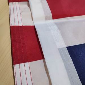 Banderas de país de fábrica bordado bandera nacional de EE. UU. poliéster duradero personalizado 3x5 rayas cosidas bordadas Bandera de país americano - Product Image 5