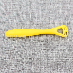 Raspador de lengua de gel suave Jsmoralcare Tpe de 12,3 cm, portátil para niños - Product Image 4