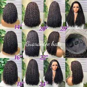 วิกผมหยิกแบบเต็มศีรษะ 13*4 SDD Pixie Curly Wig แบบ Super Double Drawn ขายส่ง - Product Image 1