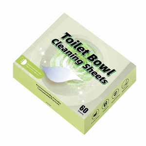 Toallitas Limpiadoras <span class=keywords><strong>para</strong></span> Inodoro con Aroma Ecológico, Fórmula Suave a Base de Plantas, Fragancia Fresca, Eliminación de Manchas, <span class=keywords><strong>Desodorante</strong></span> <span class=keywords><strong>para</strong></span> Baño - Product Image 5
