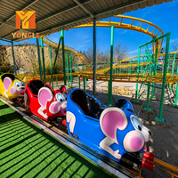Manège Crazy Mouse, montagnes russes avec virages rapides et chutes palpitantes, à vendre