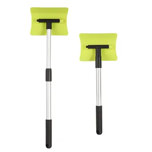 Chinese Factory Wholesale AT-020 Snow Shovel Aluminium Alloy Handle And ABS Head For Snow Cleaning