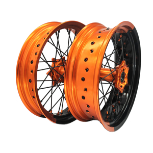 EXC-Juego de llantas para supermoto, <span class=keywords><strong>llanta</strong></span> de cubo para KTM, 125, 200, 250, <span class=keywords><strong>300</strong></span>, 350, <span class=keywords><strong>17</strong></span> pulgadas, 1 Juego - Product Image 6