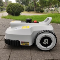 Mesin Pemotong Rumput Robot Mini Pintar Terbaru, Otomatis, Tahan Air, dengan Remote, Baterai, untuk Taman, Dijual