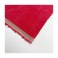 Vente en gros de tissu en cuir synthétique lavable de haute qualité Tissu léger pour vêtements en cuir synthétique
