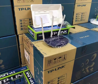 Routeur sans fil TP-LINK d'occasion Tl-WR886N 2.4G 300Mbps, firmware anglais, 4 ports RJ45