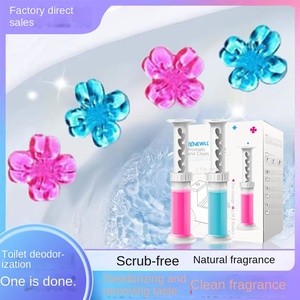 Mayorista Desechable Limpiador <span class=keywords><strong>de</strong></span> Inodoro Treasure Clean Gel Desodorante Limpiador <span class=keywords><strong>de</strong></span> Inodoro en Forma <span class=keywords><strong>de</strong></span> Flor - Product Image 2