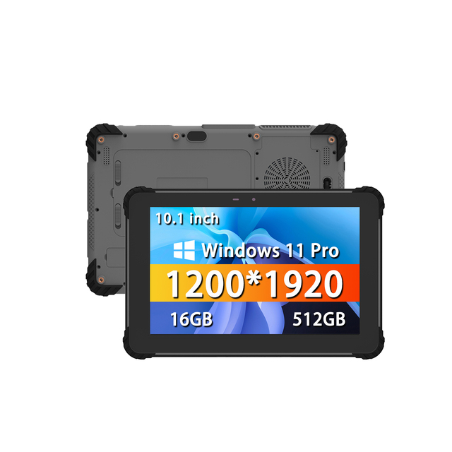 New Arrived Industrial Rugged Tablet 10.1" Durable IP65 Waterproof Windows 11 Handheld Tablet for Outdoor Field Work Portable PC