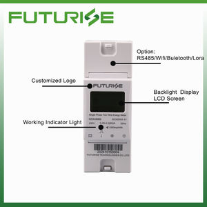 Compteur kilowattheure monophasé Iot Solutions <span class=keywords><strong>Watt</strong></span> Compteurs intelligents Rail Din Compteur d'énergie Kwh à base de Lora - Product Image 2