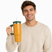 Tumbler Sublimasi Klasik Berkualitas Tinggi 30oz dengan Tutup 2-in-1, Mug Perjalanan Stainless Steel, Dinding Ganda Vakum, Harga Pabrik, Bersertifikasi LFGB CE